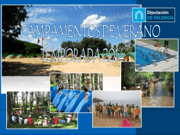 Presentación Campamentos 2014
