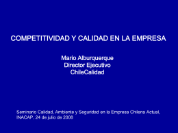 el modelo chileno de gestión de excelencia