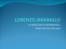 LORENZO JARAMILLO