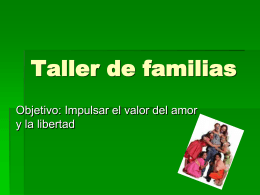 Taller de familias amor (x)