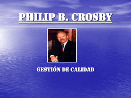 PHILIP B. CROSBY