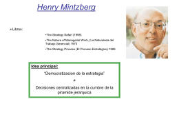 Henry Mintzberg (nació en 2 de septiembre, de 1939)