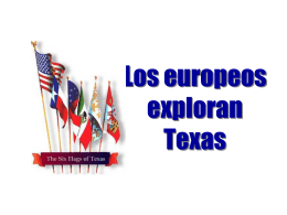 Europeans Explore Texas