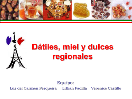 Dulces Regionales