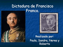 Dictadura de Francisco Franco