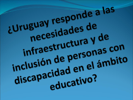 ¿Uruguay responde a las necesidades de infraestructura y de