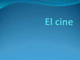 El cine - humanidades120