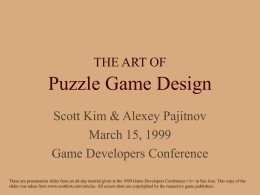 Scott Kim — Puzzles, Ambigrams, Brain Games, Math Education