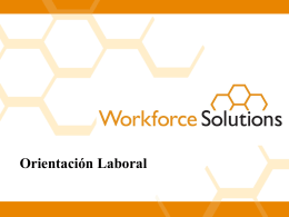 Bienvenido a Workforce Solutions