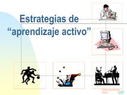 Estrategias de Aprendizaje Activo. - UCAB
