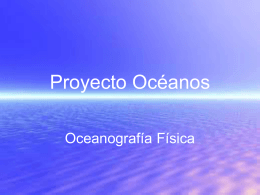 Proyecto Océanos