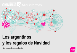 Diapositiva 1 - Camara Argentina de Anunciantes
