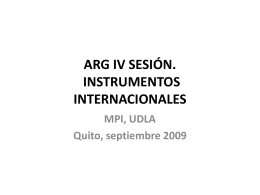 ACCESO A RECURSOS GENETICOS - Universidad Sergio Arboleda