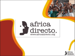 PROYECTOS - África Directo