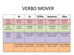 verbo mover