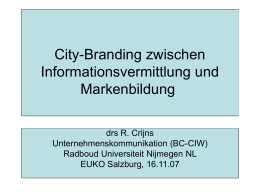 City-Branding