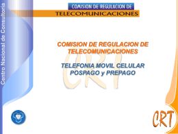 Informe NSU Telefonía Móvil Celular