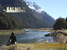 Salmo 22 - Cuaresma 4A