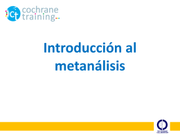 Introduction to meta-analysis