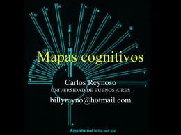 Ciencia Cognitiva - 09 - Mapas cognitivos