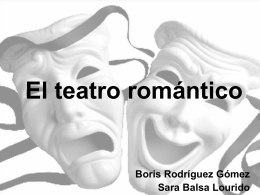 El teatro romántico
