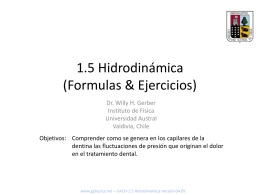 1.5 Hidrodinamica