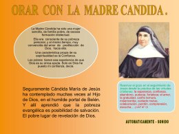 Orar con la M. Cándida IV (Argentina)