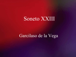 Soneto XXIII