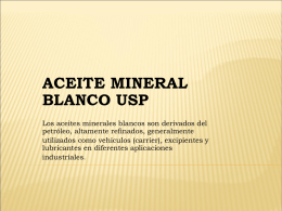 aceite mineral blanco usp