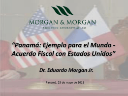 Noviembre 30, 2011 - Eduardo Morgan Jr.