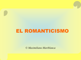 Presentación sobre el Romanticismo