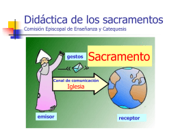 Didáctica de los sacramentos