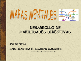 Mapas mentales - Facultad de Ingeniería, UNAM. Desarrollo de