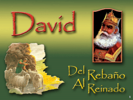 10 – David – Días Nublosos y Noches Oscuros
