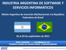 Sector Software en la Argentina