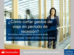 Santander AirPlus Corporate Payment Solutions
