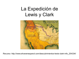La Expedición de Lewis y Clark