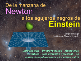 De la manzana de Newton