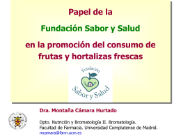 Descargar ponencia de la fundación `Sabor y Salud`