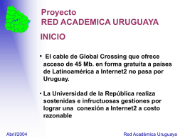 RAU2-EVC - Red Académica Uruguay