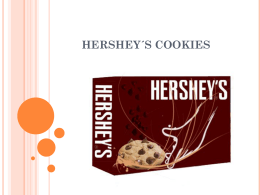 hershey cookies