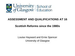 Assessment And Qualifications at 16