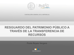 Paola Reyes, abogada Comité 3 - Contraloría General de la
