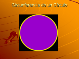 Circunferencia de un Círculo