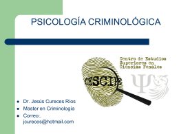 psicologia criminologica antecedentes CORTO