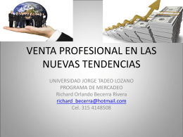Diapositiva 1 - Universidad de Bogotá Jorge Tadeo Lozano
