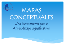 Qué son los Mapas Conceptuales?