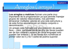 Arreglos ( arrays )