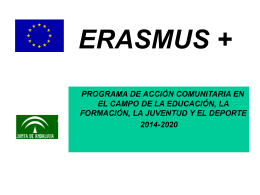 Erasmus + - IES Torre Almirante