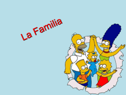 La familia Simpson (MS PowerPoint 1.7 MB)